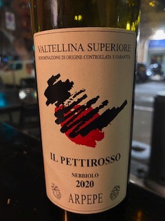 Valtellina Superiore Il Pettirosso Arpepe 2020