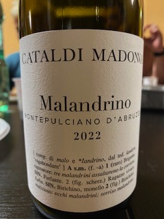 Montepulciano d’Abruzzo Malandrino Cataldi Madonna 2022