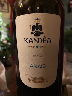 Greco Anais Kandea Azienda Agricola F.lli Tullio Cataldo 2022