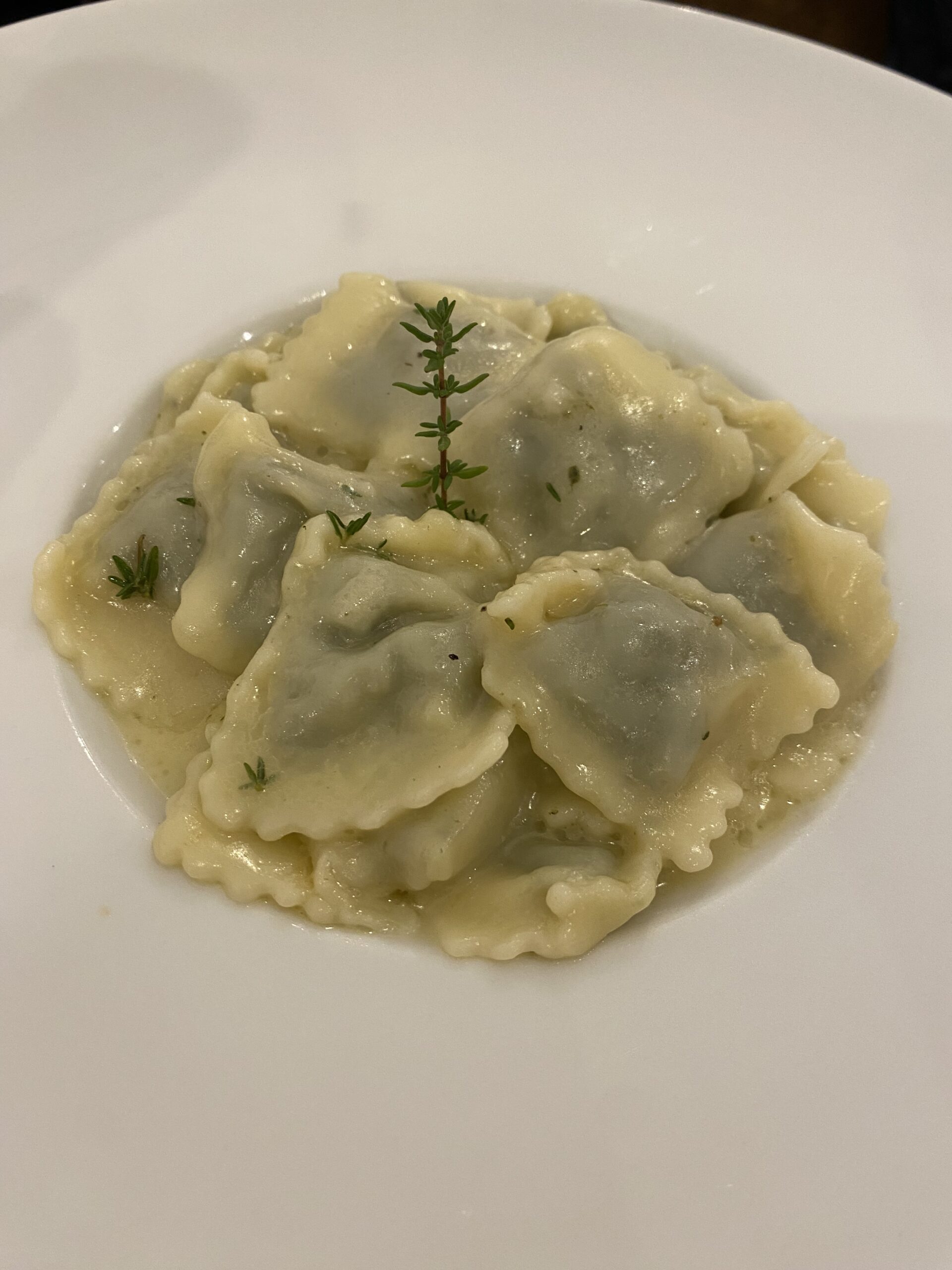 ravioli con borragine - Sanremo