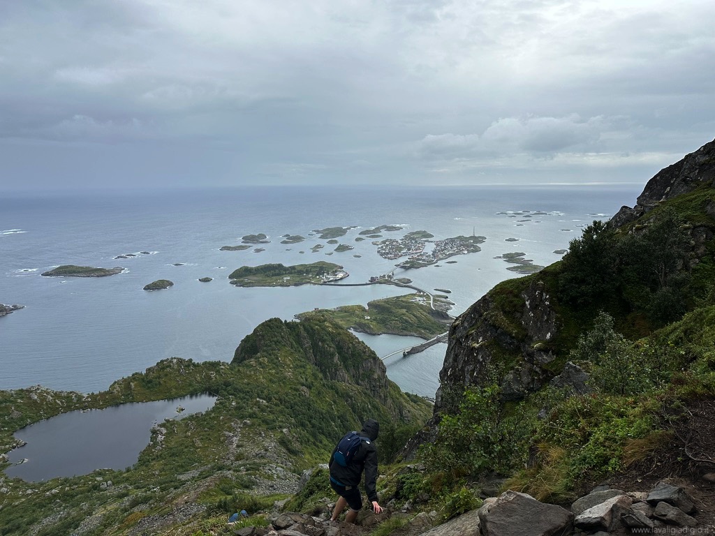 trekking in norvegia - Festvagtind Hike