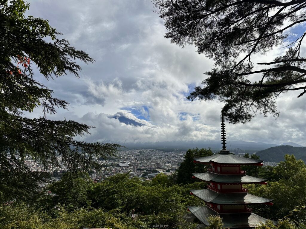 Monte Fuji da Chureito Pagoda
