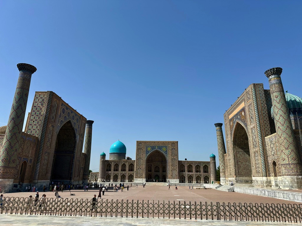 Piazza Registan Samarcanda