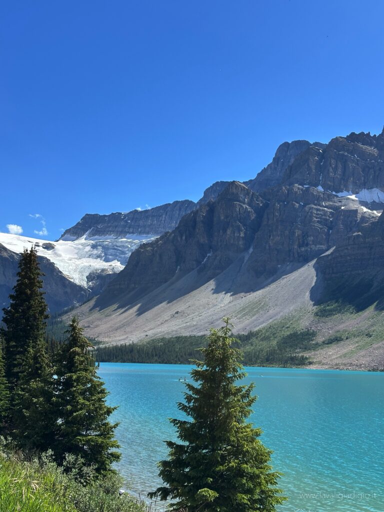 Crowfoot glacier - itinerario canada