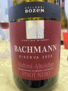 Pinot Nero Riserva Bachman Kellerei Bozen 2022