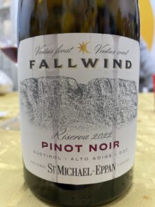 Pinot Nero Riserva Fallwind St Michael-Eppan 2022