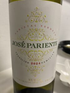 Verdejo Rueda Josè Pariente 2024