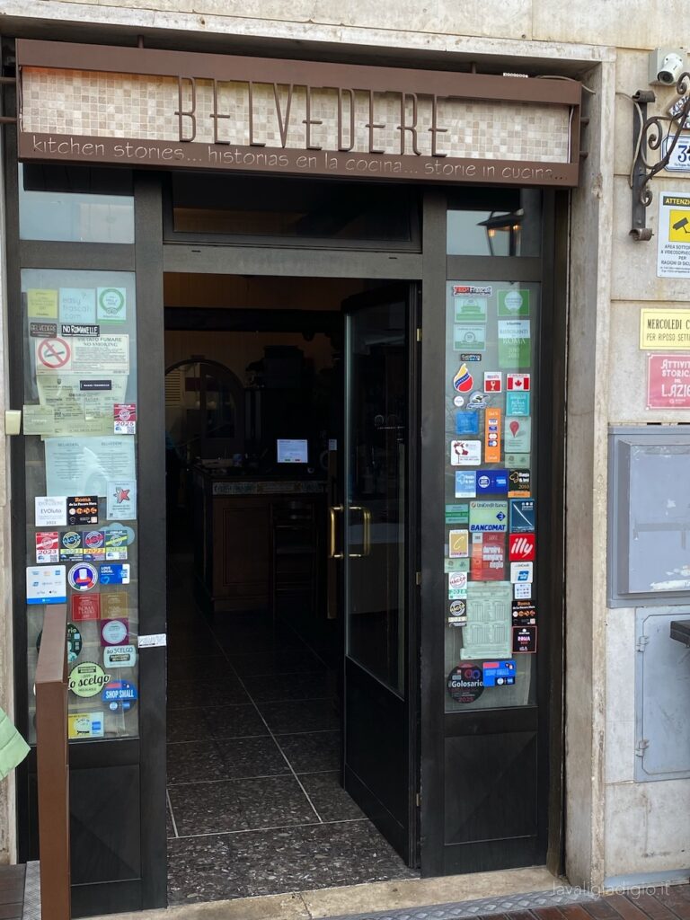 ristorante belvedere